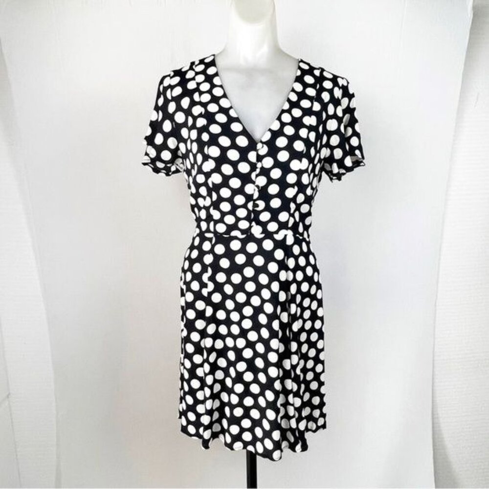 Privacy Please Denny Polka Dot Dress size Small